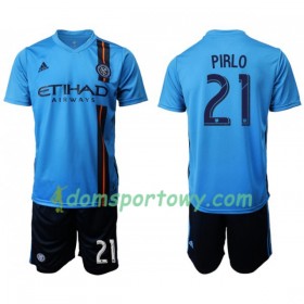 Koszulka New York City FC PIRLO 21 Dziecięcy Domowe Koszulki Piłkarskie 2019-2020 Krótki Rękaw